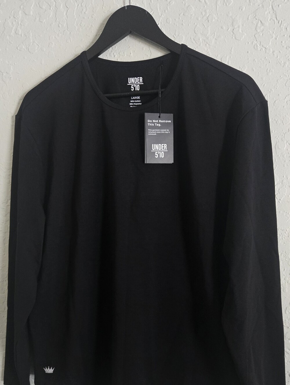 Under 5'10 Longsleeve Shirt New With Tags